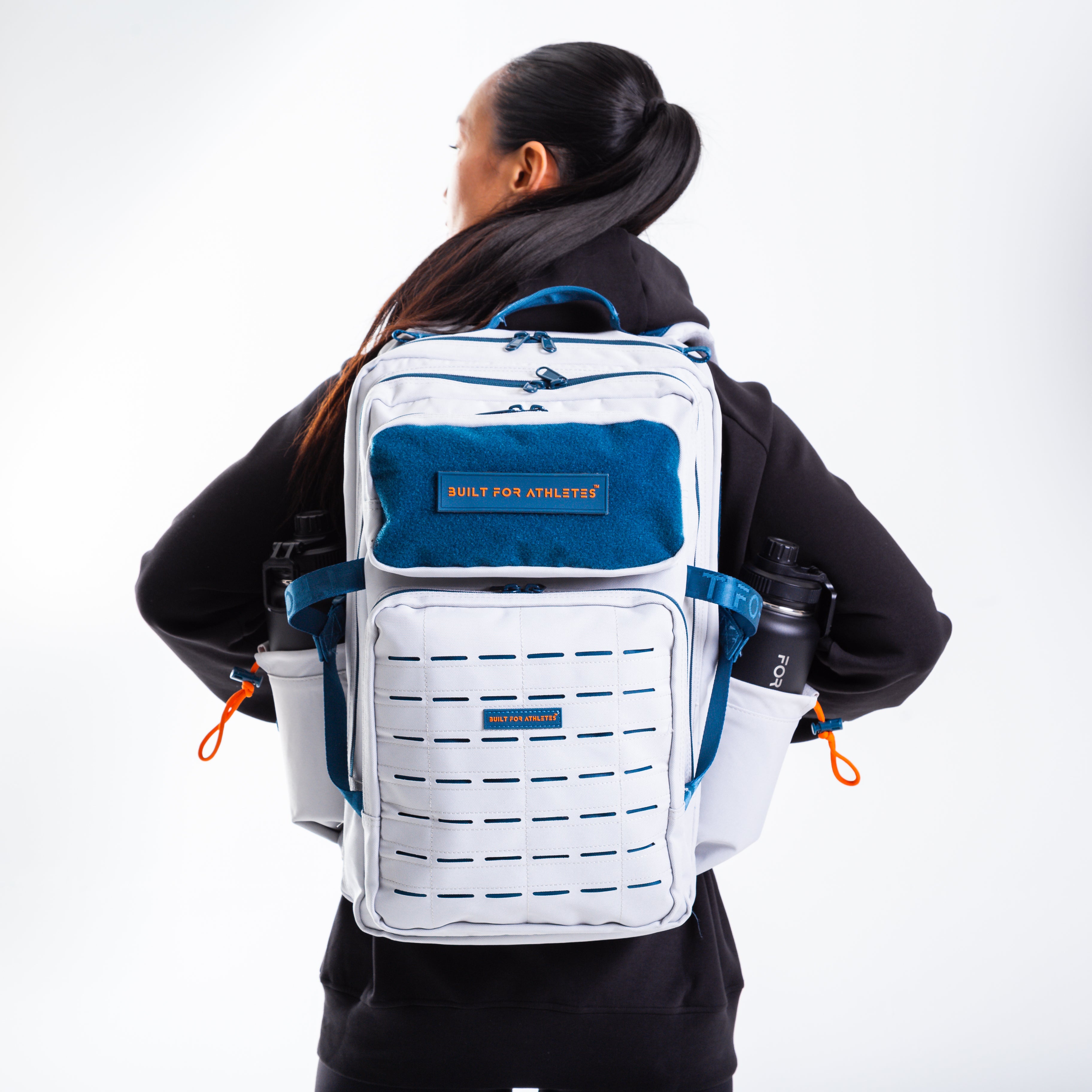 Large Platinum Grey 45L Gym Backpack