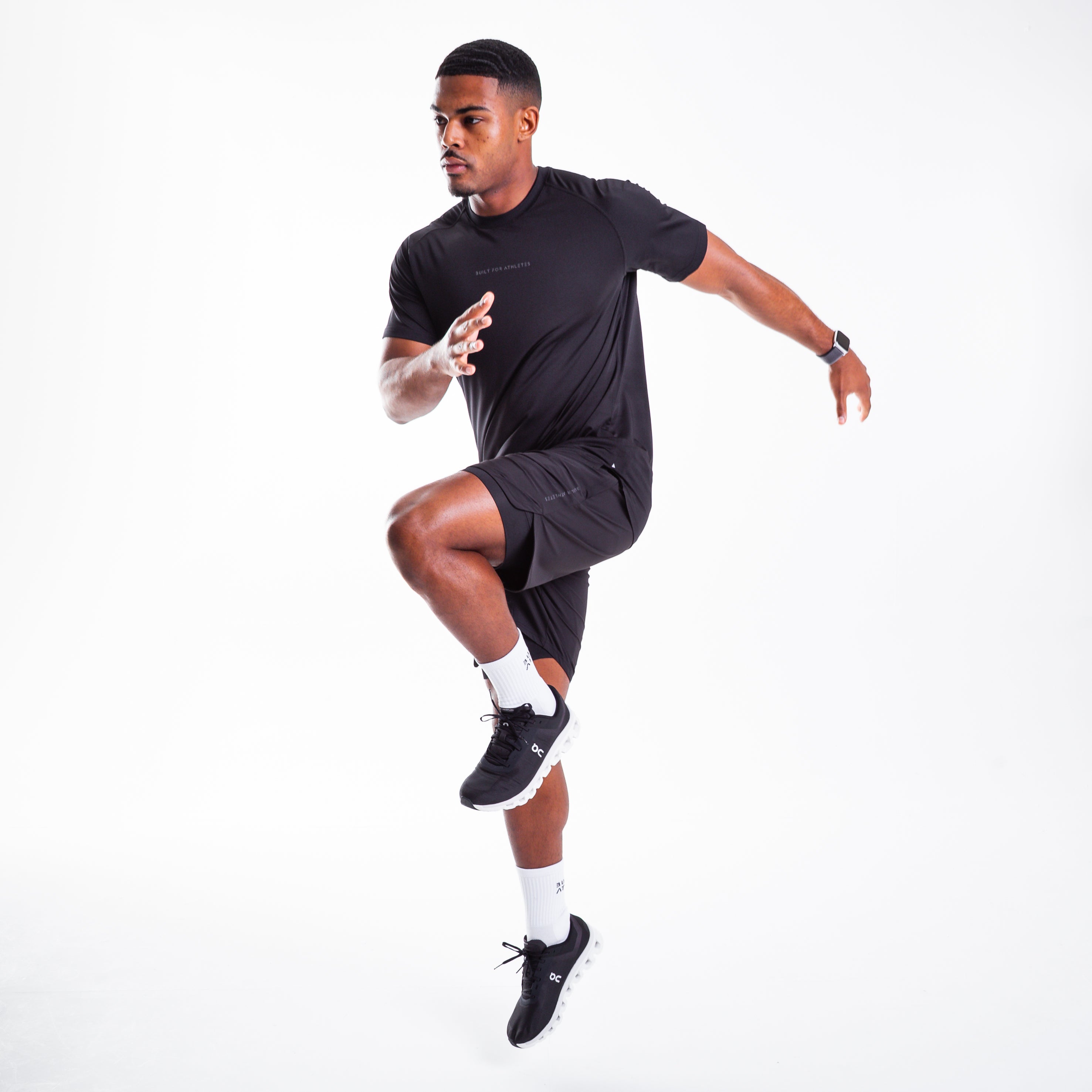 Men's Black Training T-Shirt