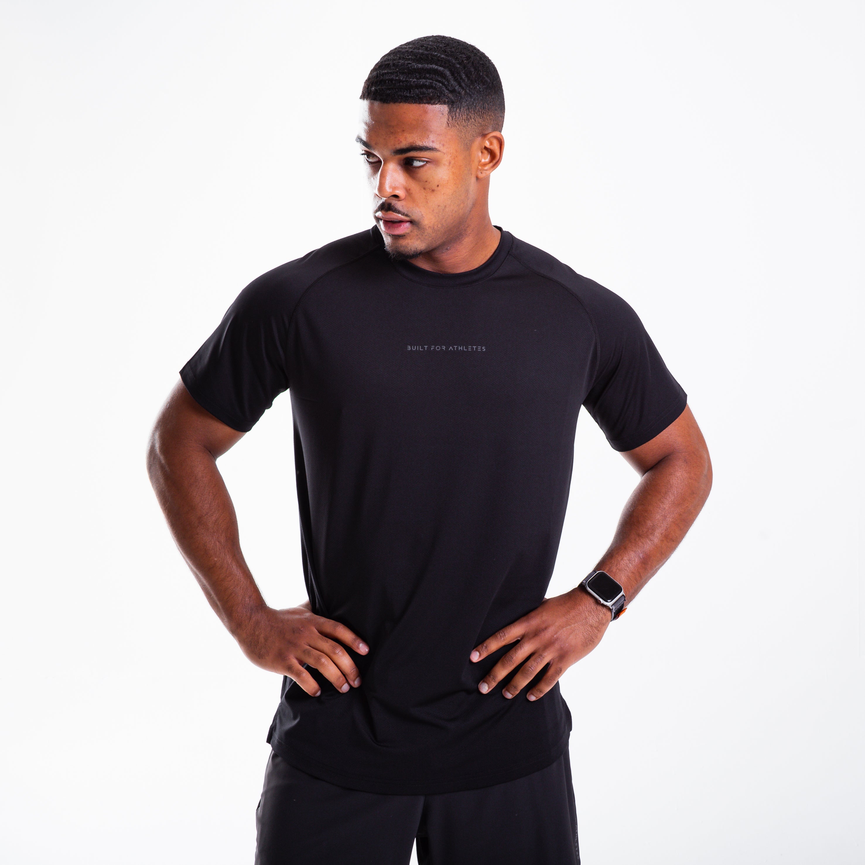 Men's Black Training T-Shirt