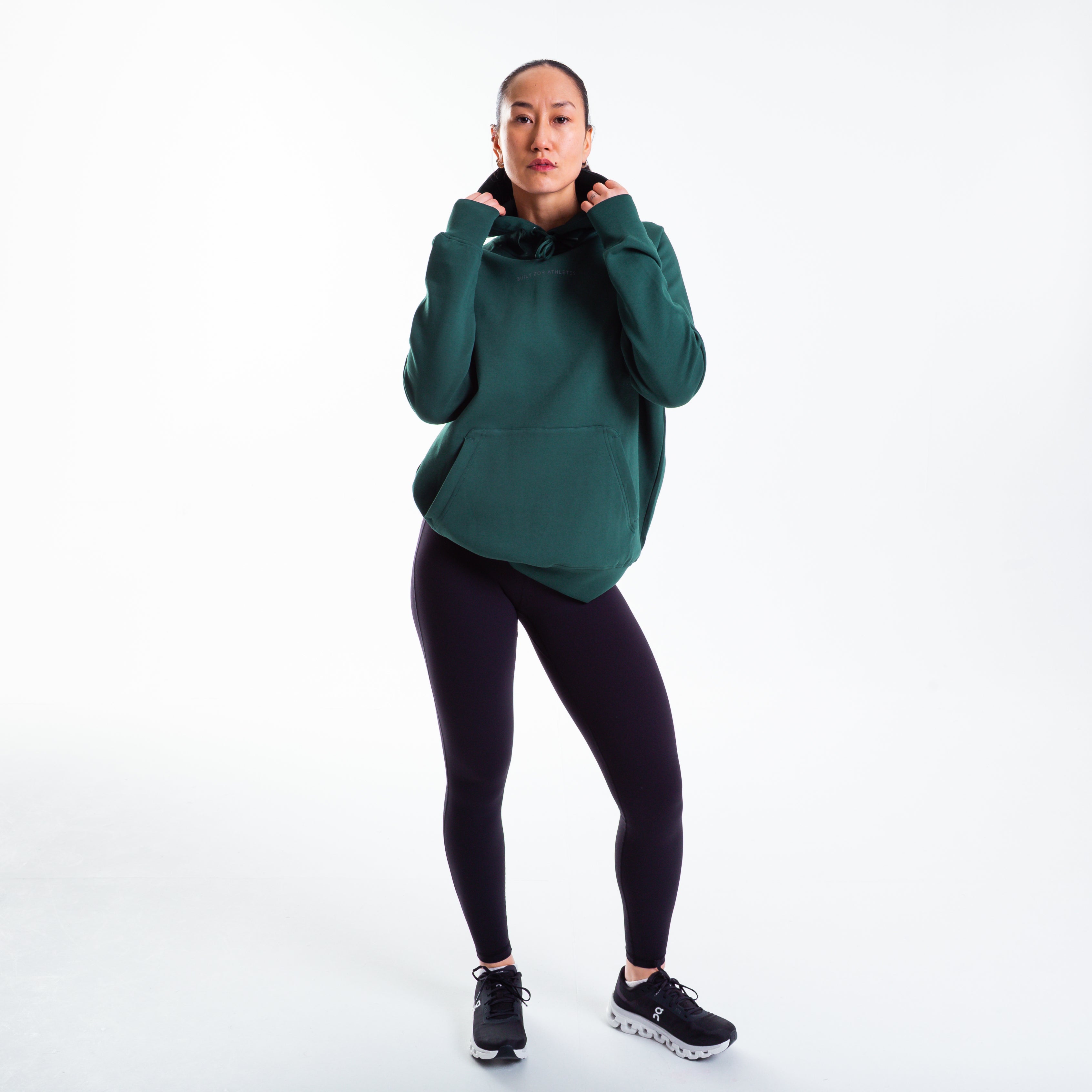 Women's Forest Green Hoodie