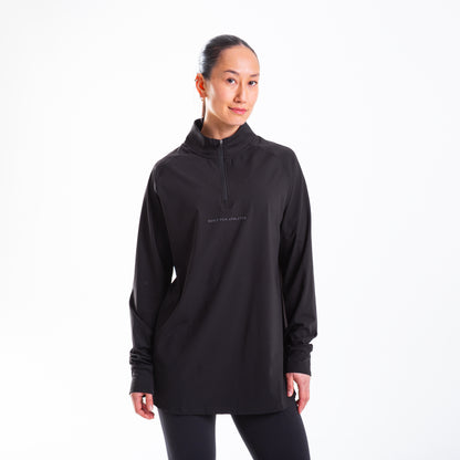 Women's Black 1/4 Zip Pullover