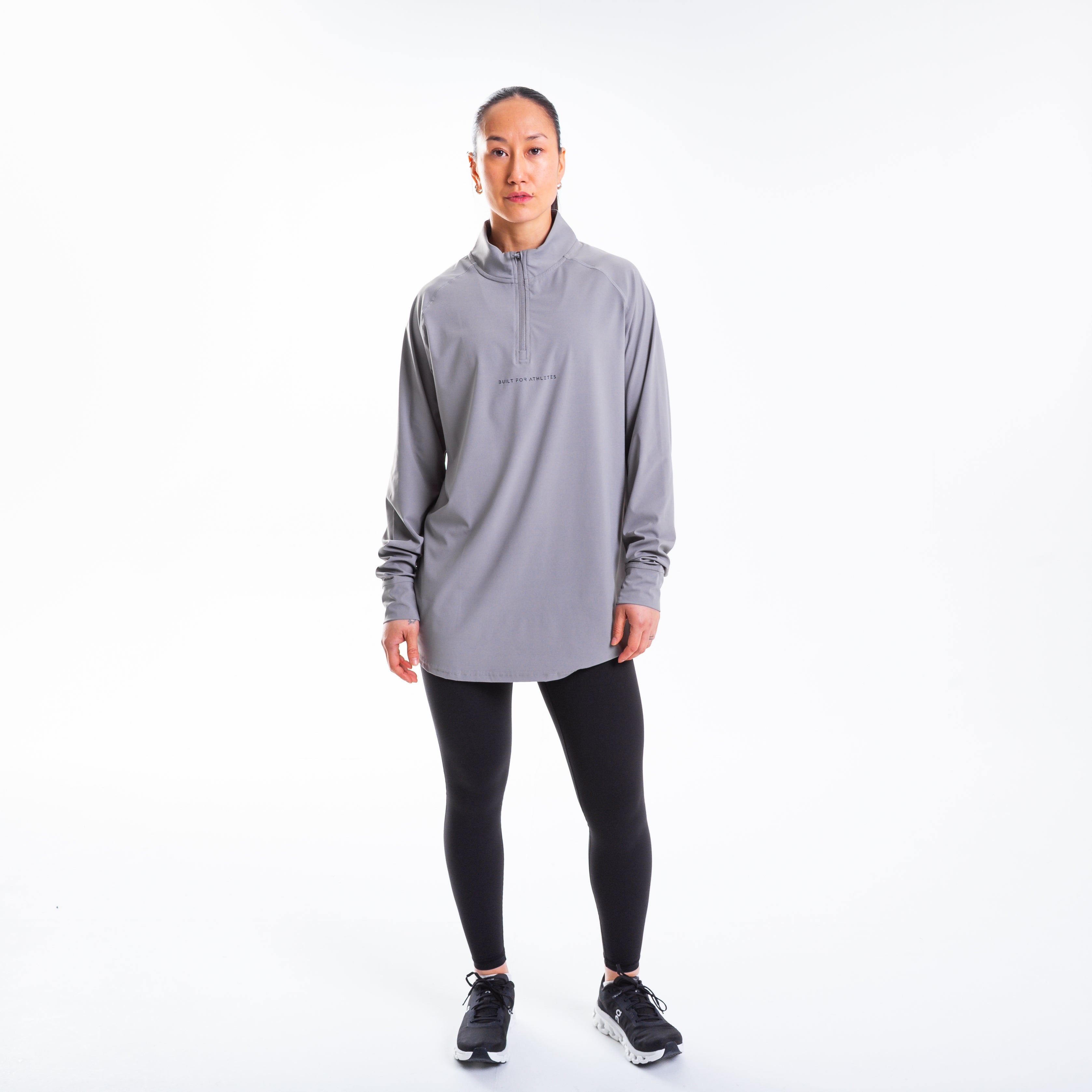 Women's Concrete 1/4 Zip Pullover