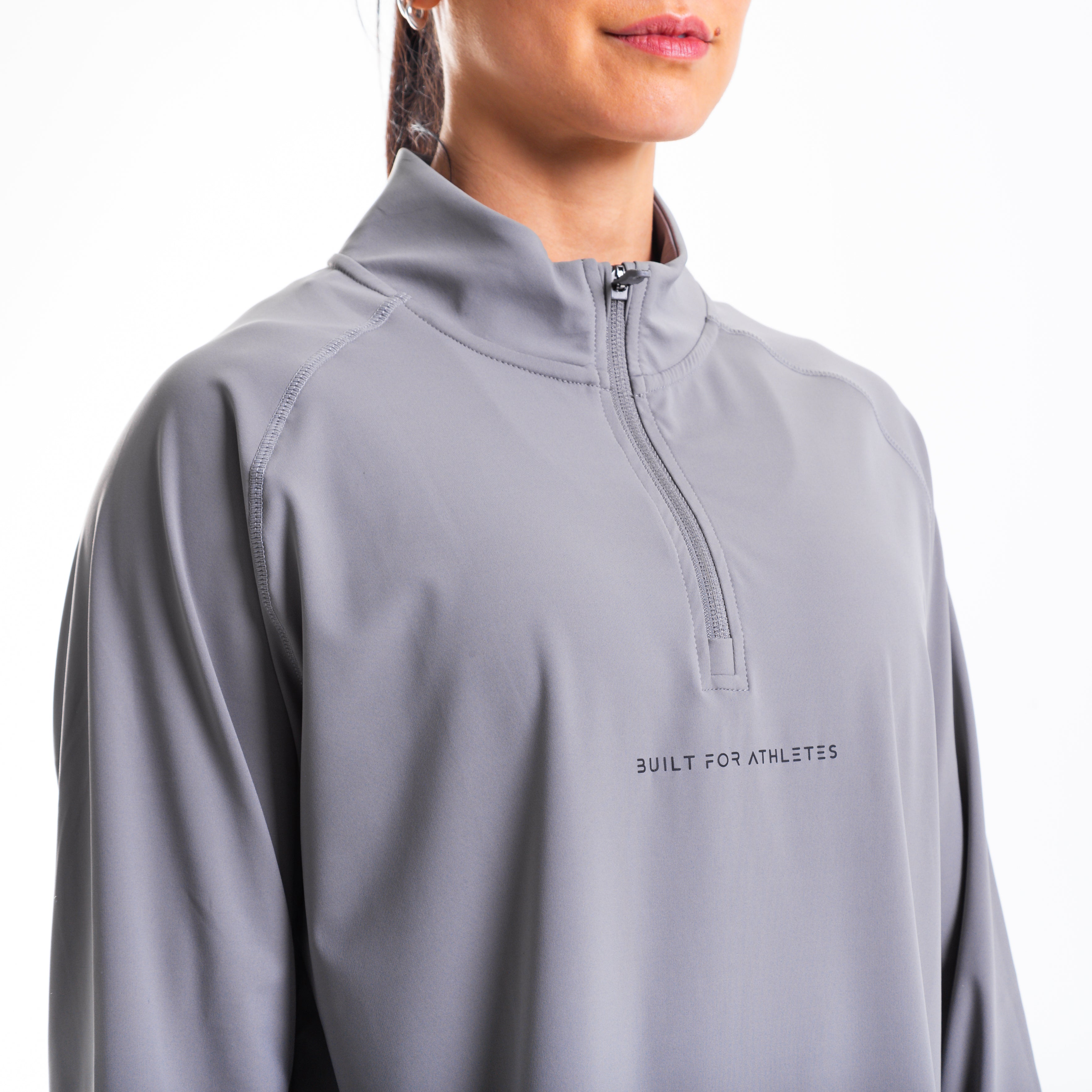 Women's Concrete 1/4 Zip Pullover