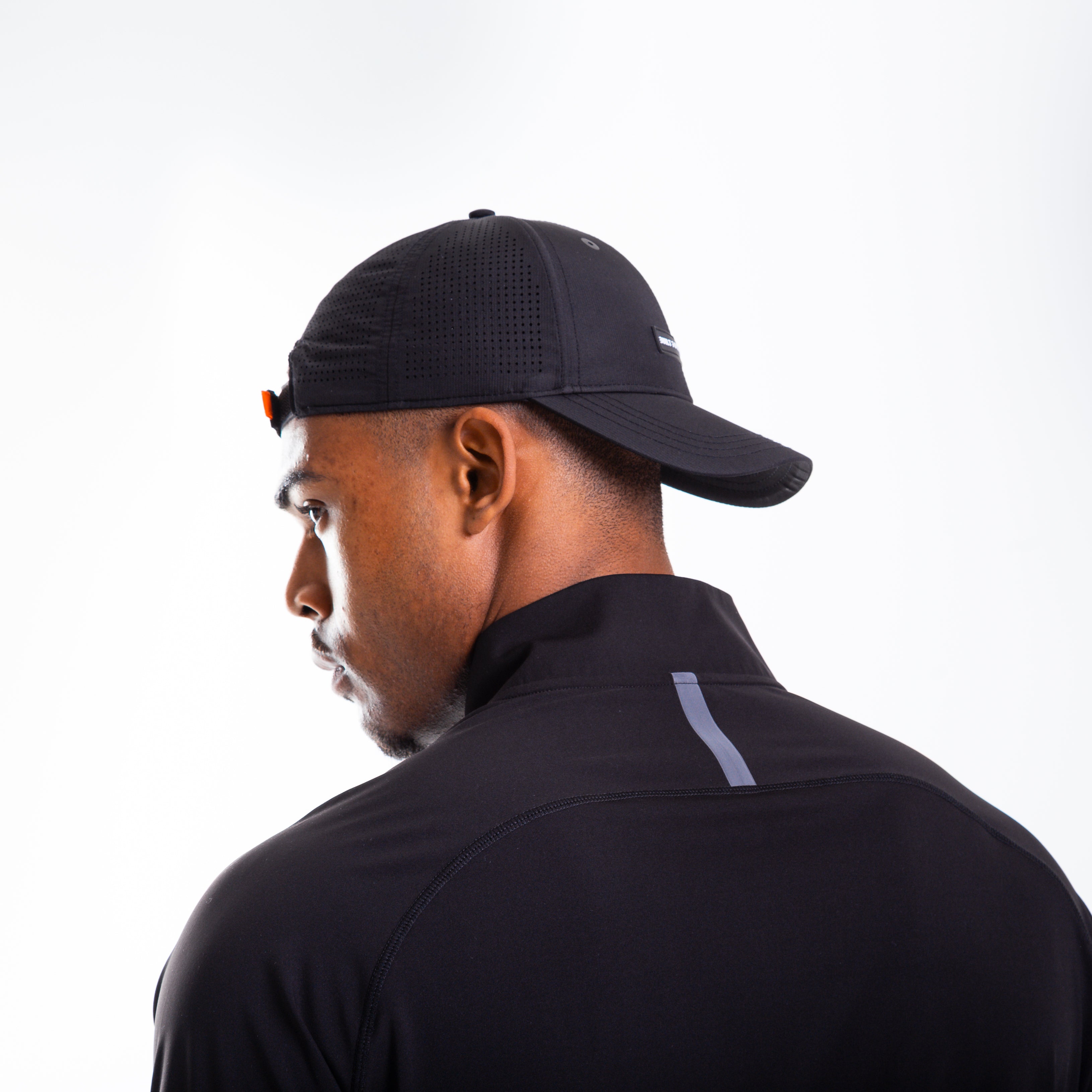 Unisex Black Training Cap