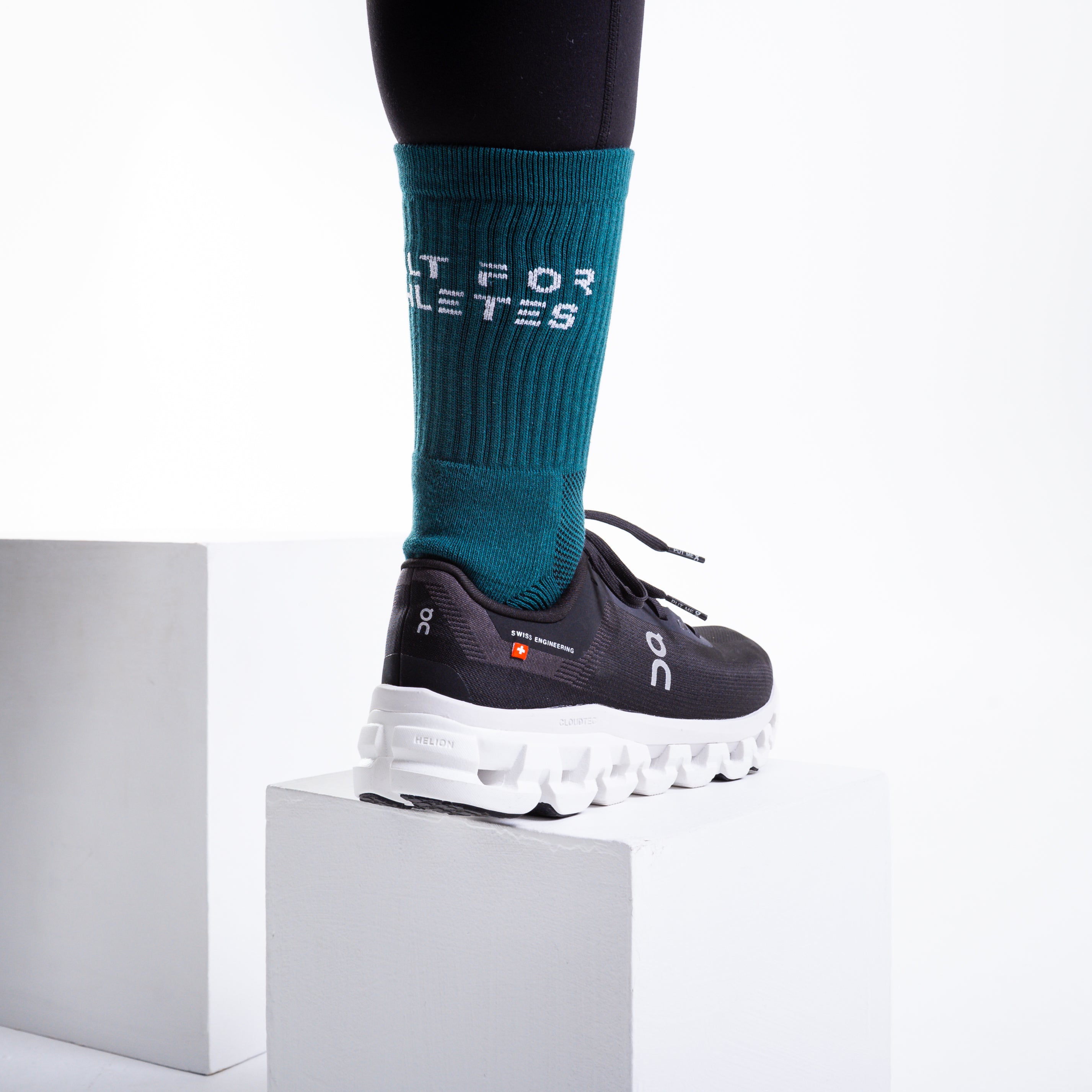 Forest Green Crew Training Sock