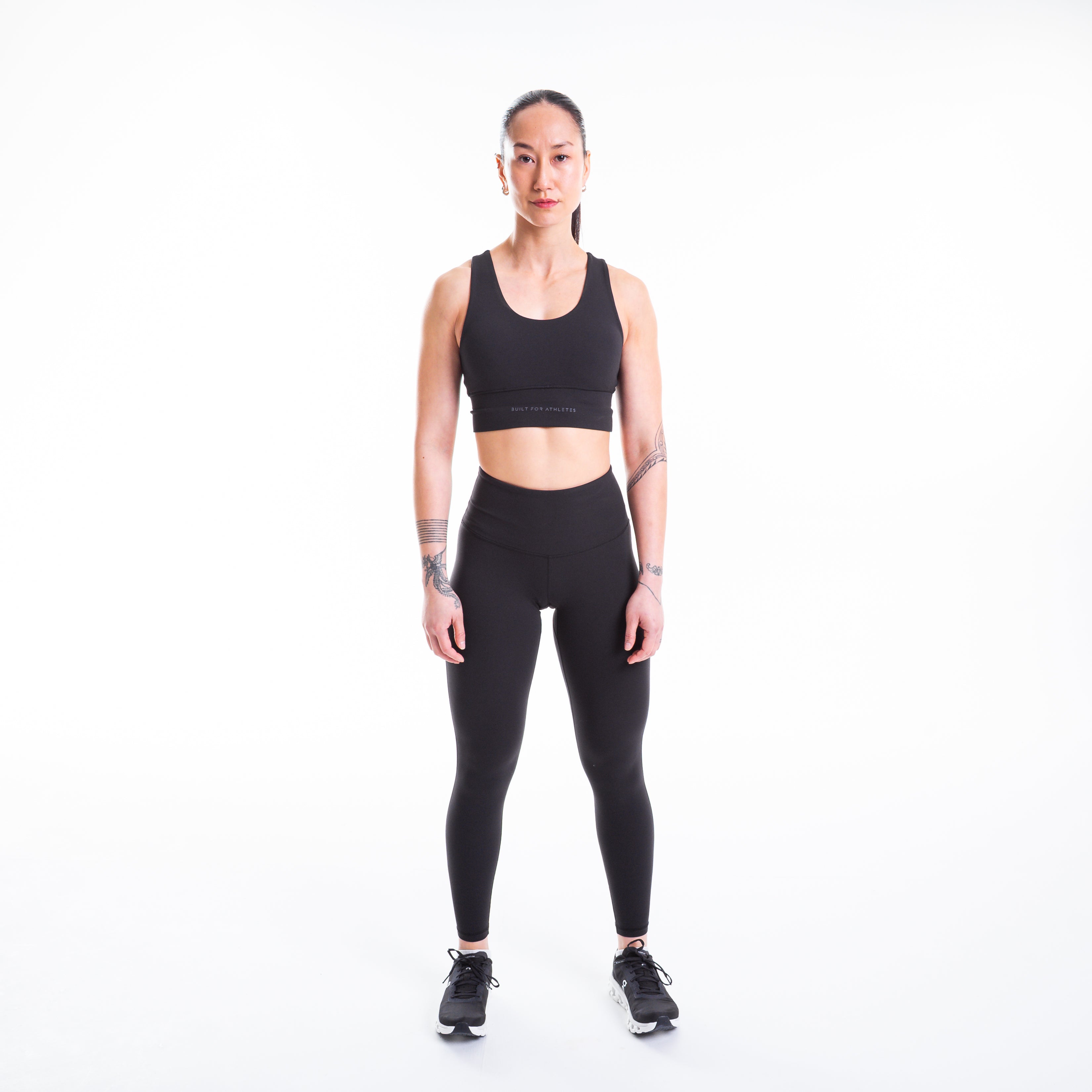 Women's Black Training Leggings