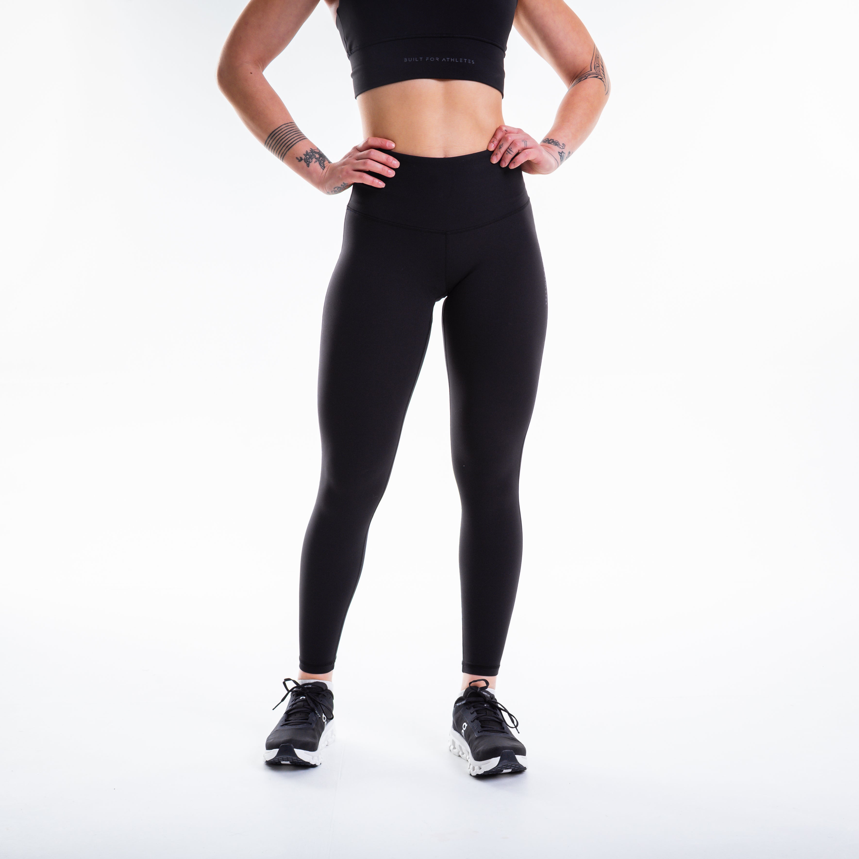 Women's Black Training Leggings