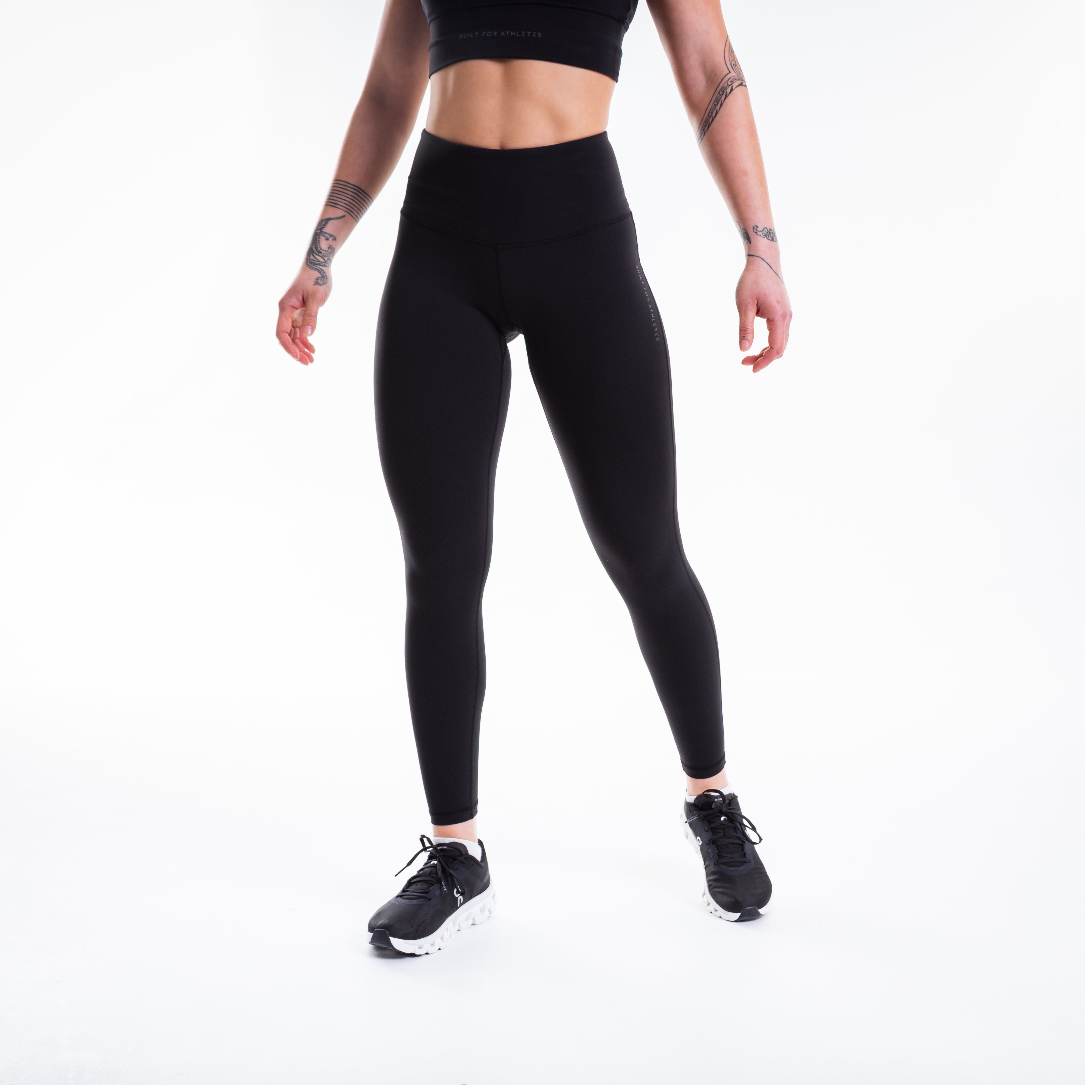 Women's Black Training Leggings