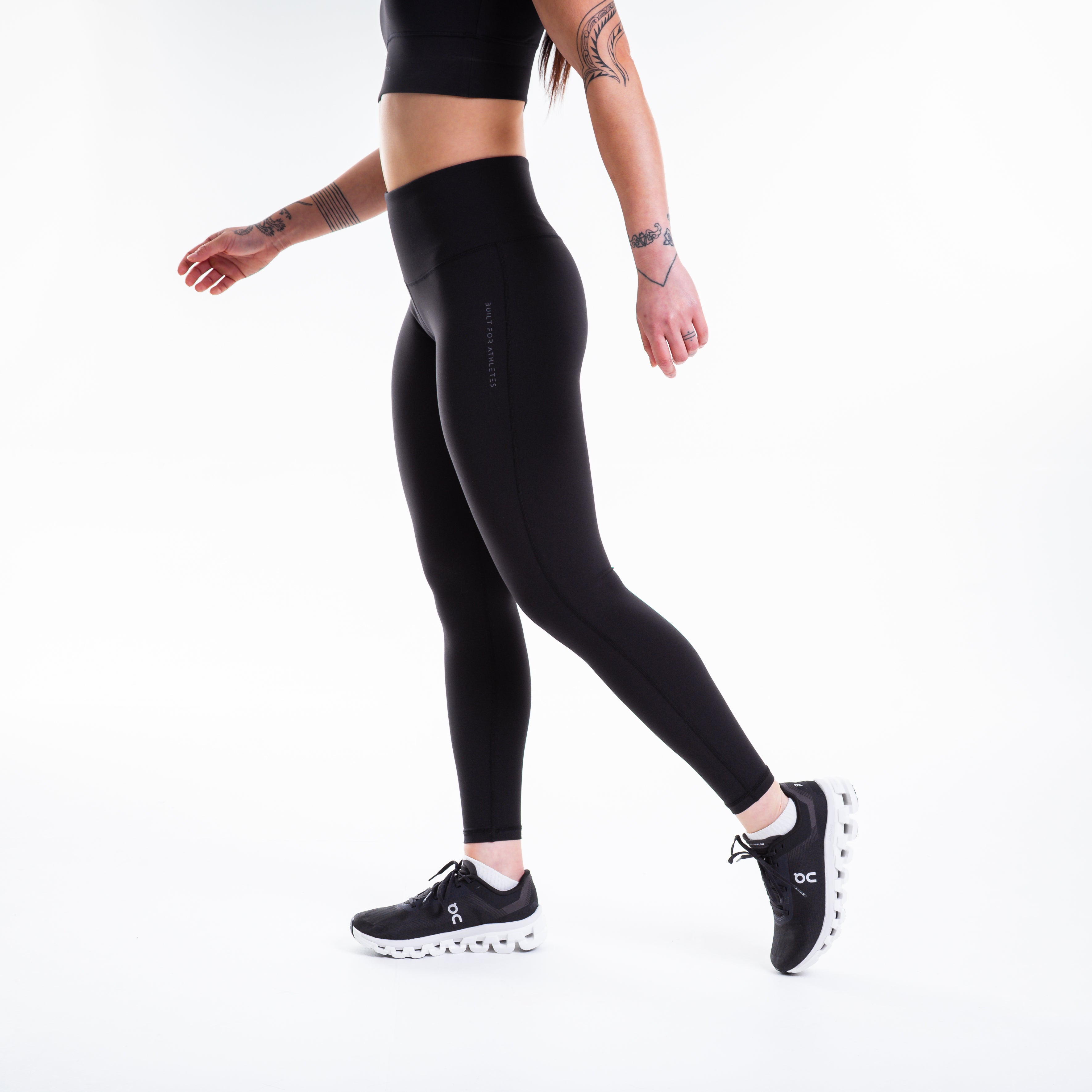 Women's Black Training Leggings